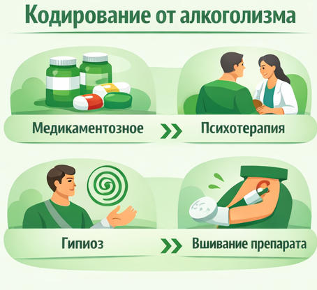 кодирование от алкоголизма в Чехове Санати